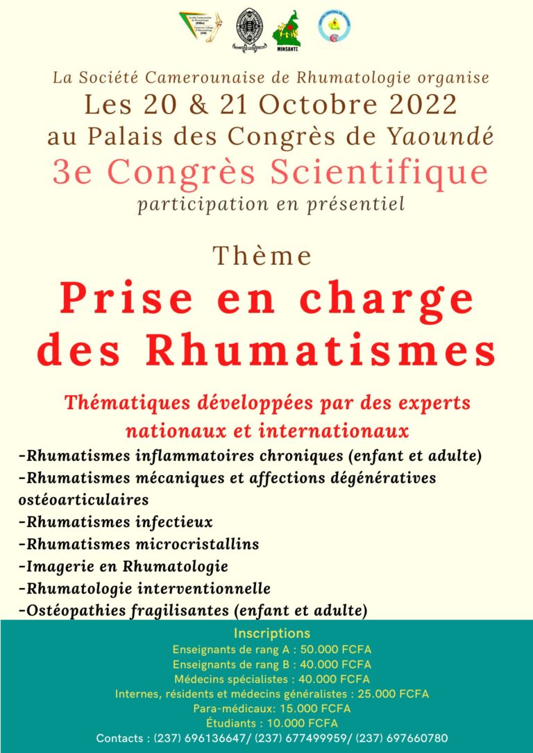 Lire la suite à propos de l’article Troisième congrès scientifique