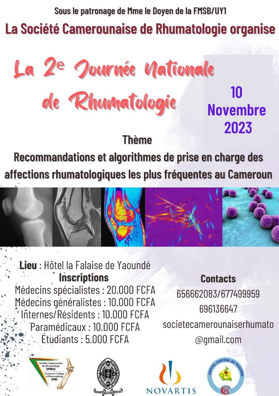 Lire la suite à propos de l’article Deuxième journée nationale de rhumatologie