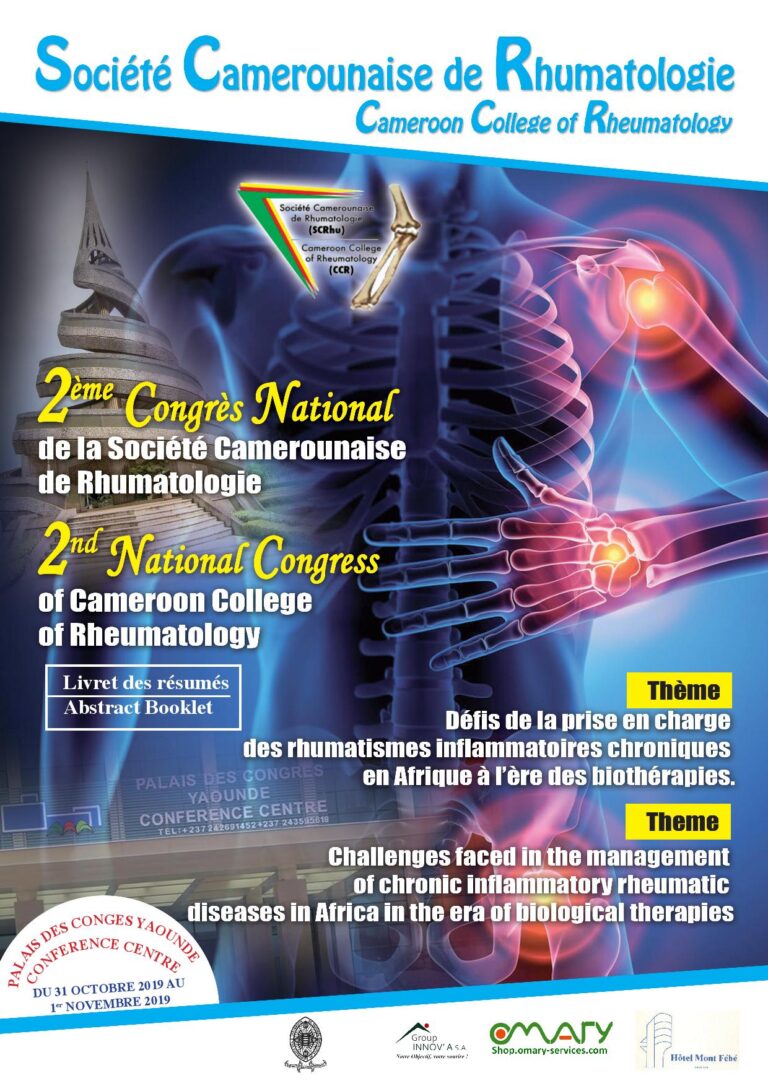 Lire la suite à propos de l’article Deuxième congrès national de rhumatologie